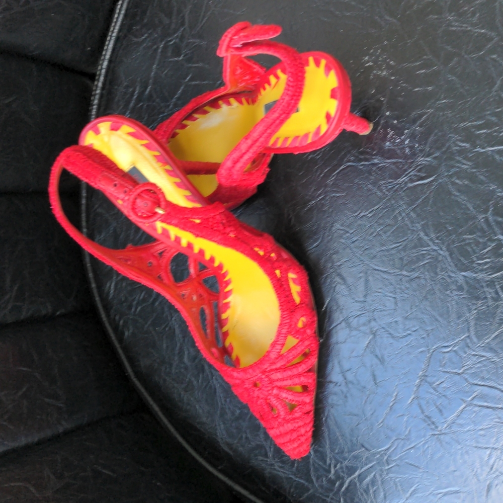 Dolce and Gabbana red heels